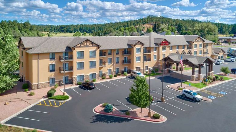 <b>Hampton Inn & Suites Show Low-Pinetop Exterior</b>. Images powered by <a href="https://iceportal.shijigroup.com/" title="IcePortal" target="_blank">IcePortal</a>.