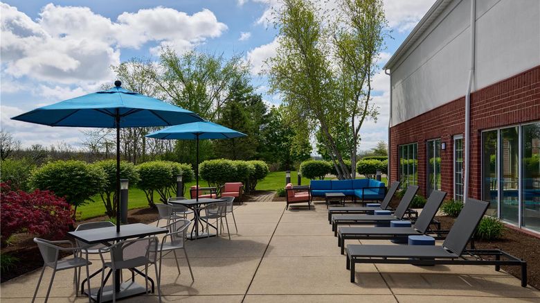 <b>Hampton Inn & Suites Cleveland Southeast Exterior</b>. Images powered by <a href="https://iceportal.shijigroup.com/" title="IcePortal" target="_blank">IcePortal</a>.