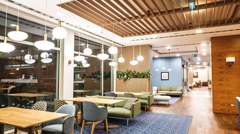 <b>Hampton By Hilton Swinoujscie Restaurant</b>. Images powered by <a href="https://iceportal.shijigroup.com/" title="IcePortal" target="_blank">IcePortal</a>.