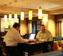 Hampton Inn Topeka Lobby