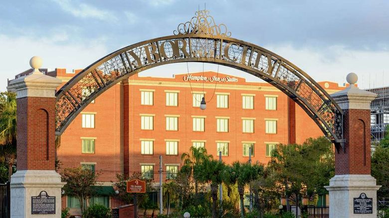 <b>Hampton Inn & Suites Ybor City/Downtown Exterior</b>. Images powered by <a href="https://iceportal.shijigroup.com/" title="IcePortal" target="_blank">IcePortal</a>.