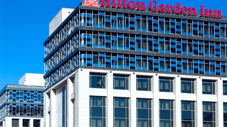 Hilton Garden Inn Astana Exterior. Images powered by <a href="https://iceportal.shijigroup.com" target="_blank" rel="noopener">Ice Portal</a>.