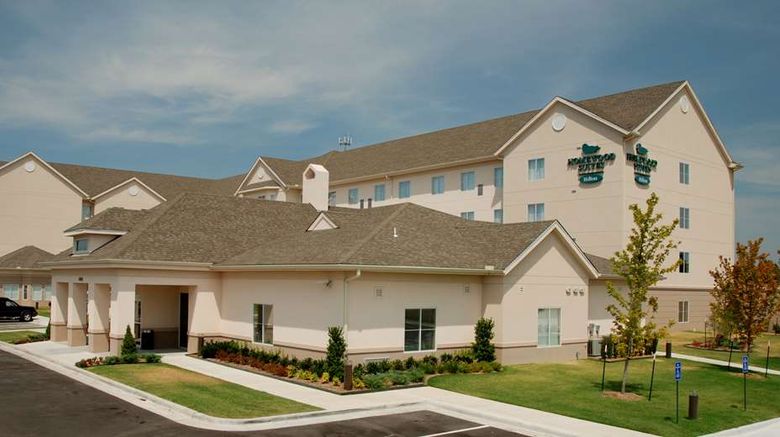 <b>Homewood Suites by Hilton Tulsa South Exterior</b>. Images powered by <a href="https://iceportal.shijigroup.com/" title="IcePortal" target="_blank">IcePortal</a>.