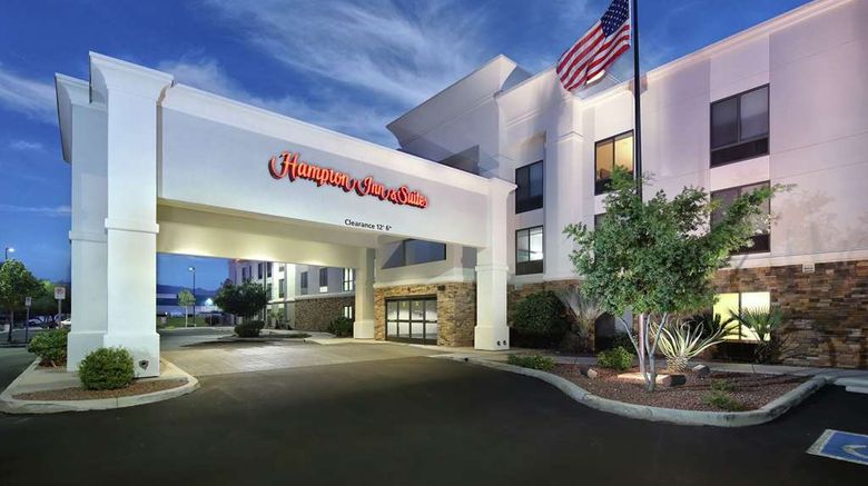 <b>Hampton Inn & Suites Tucson East Exterior</b>. Images powered by <a href="https://iceportal.shijigroup.com/" title="IcePortal" target="_blank">IcePortal</a>.