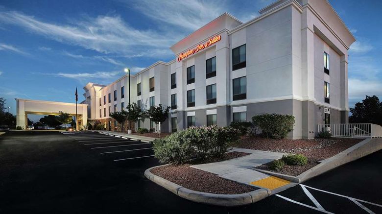 Hampton Inn  and  Suites Tucson East Exterior. Images powered by <a href="https://iceportal.shijigroup.com" target="_blank" rel="noopener">Ice Portal</a>.