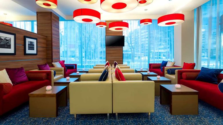 <b>Hampton by Hilton Voronezh Lobby</b>. Images powered by <a href="https://iceportal.shijigroup.com/" title="IcePortal" target="_blank">IcePortal</a>.