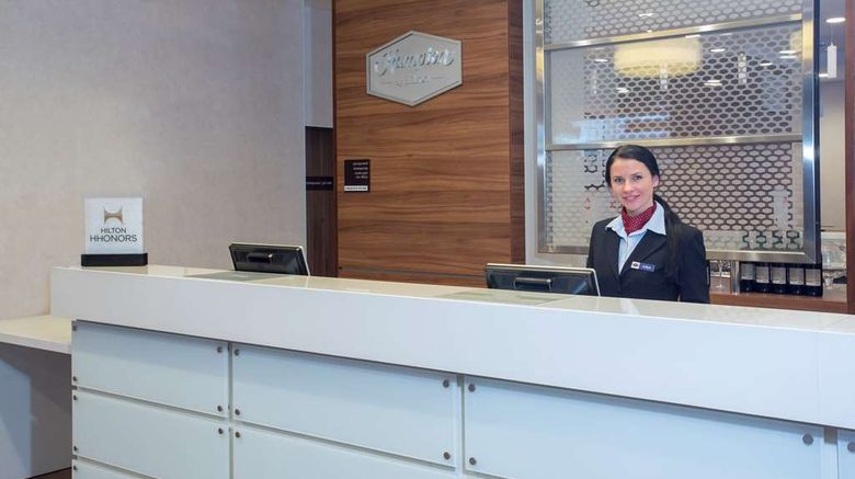 <b>Hampton by Hilton Voronezh Lobby</b>. Images powered by <a href="https://iceportal.shijigroup.com/" title="IcePortal" target="_blank">IcePortal</a>.