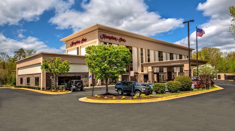 Hampton Inn Dumfries Exterior. Images powered by <a href="https://iceportal.shijigroup.com" target="_blank" rel="noopener">Ice Portal</a>.