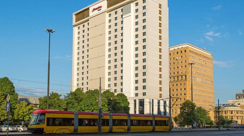 <b>Hampton by Hilton Warsaw City Centre Exterior</b>. Images powered by <a href="https://iceportal.shijigroup.com/" title="IcePortal" target="_blank">IcePortal</a>.