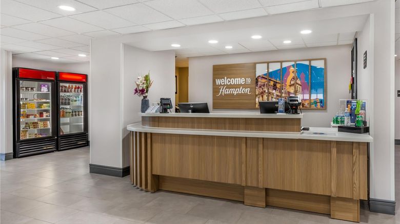 <b>Hampton Inn Wooster Lobby</b>. Images powered by <a href="https://iceportal.shijigroup.com/" title="IcePortal" target="_blank">IcePortal</a>.