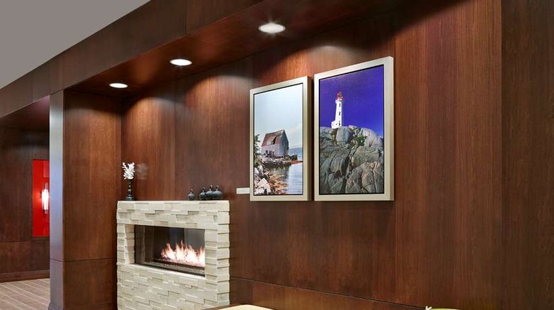 <b>Hampton Inn by Hilton Halifax Downtown Lobby</b>. Images powered by <a href="https://iceportal.shijigroup.com/" title="IcePortal" target="_blank">IcePortal</a>.