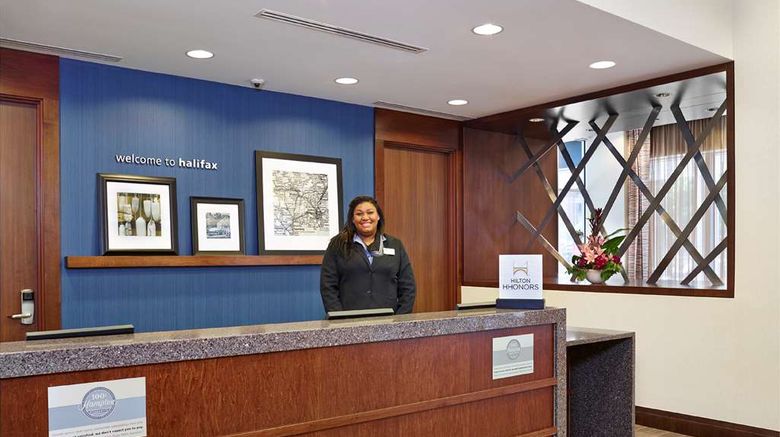 <b>Hampton Inn by Hilton Halifax Downtown Lobby</b>. Images powered by <a href="https://iceportal.shijigroup.com/" title="IcePortal" target="_blank">IcePortal</a>.