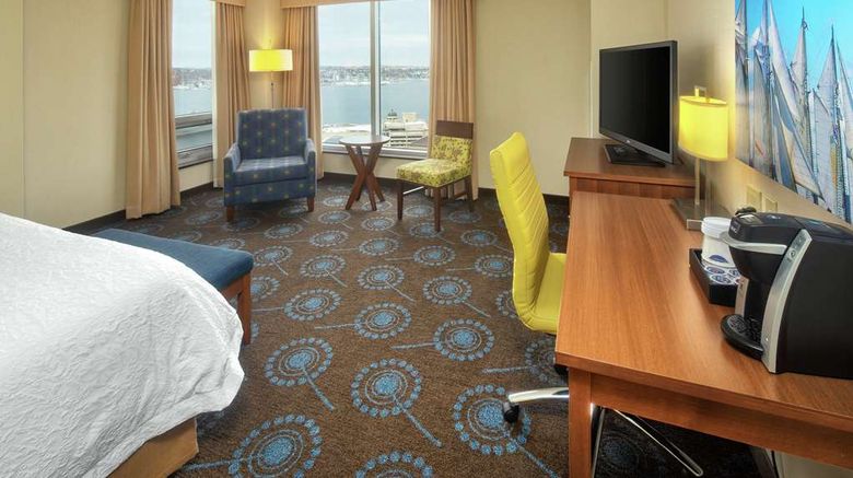 <b>Hampton Inn by Hilton Halifax Downtown Room</b>. Images powered by <a href="https://iceportal.shijigroup.com/" title="IcePortal" target="_blank">IcePortal</a>.