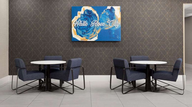 <b>Homewood Suites by Hilton York Lobby</b>. Images powered by <a href="https://iceportal.shijigroup.com/" title="IcePortal" target="_blank">IcePortal</a>.