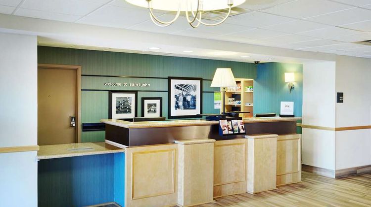 Hampton Inn & Suites Saint John Lobby