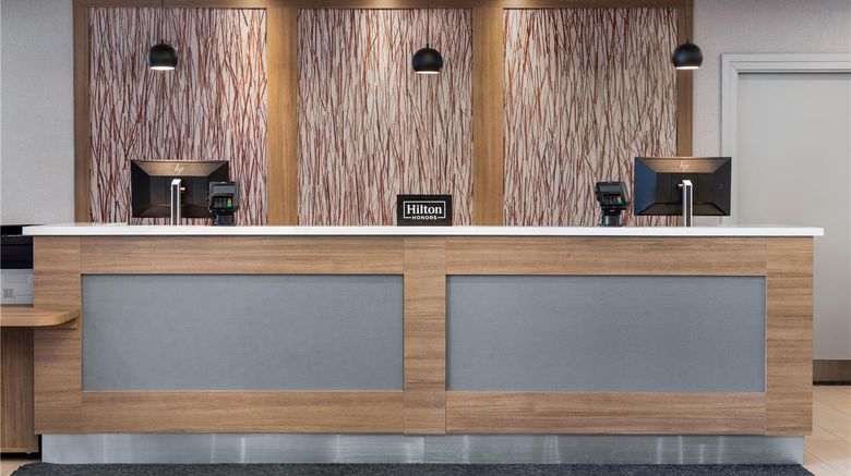 <b>Homewood Suites by Hilton Ajax Lobby</b>. Images powered by <a href="https://iceportal.shijigroup.com/" title="IcePortal" target="_blank">IcePortal</a>.