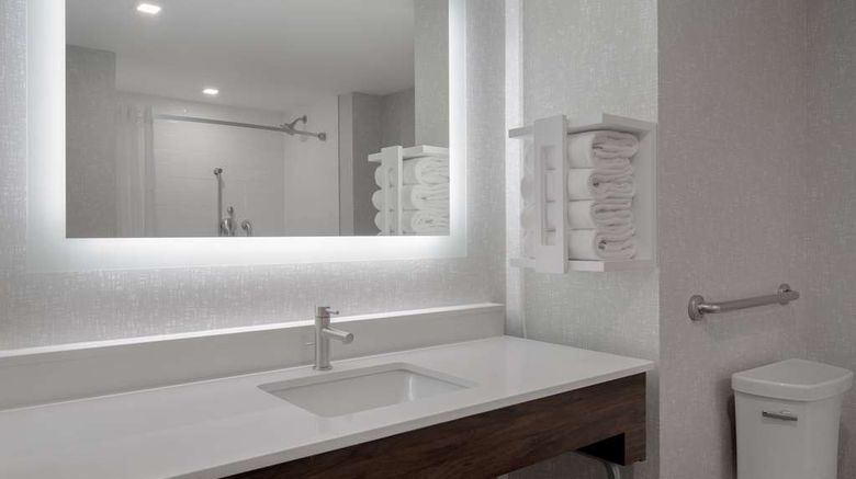<b>Hampton Inn Toronto/Brampton Room</b>. Images powered by <a href="https://iceportal.shijigroup.com/" title="IcePortal" target="_blank">IcePortal</a>.
