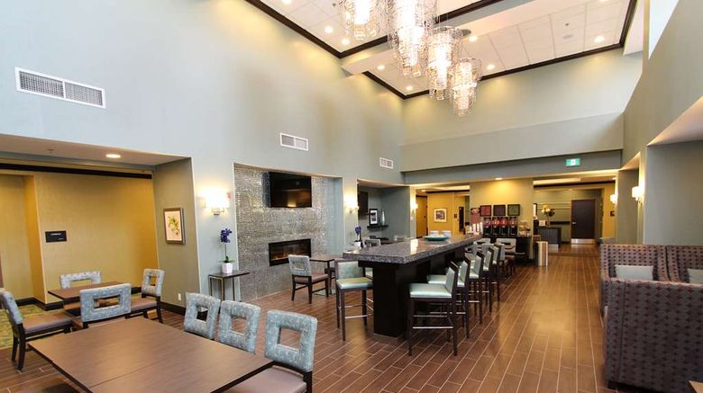 <b>Hampton Inn & Suites St John's Airport Lobby</b>. Images powered by <a href="https://iceportal.shijigroup.com/" title="IcePortal" target="_blank">IcePortal</a>.