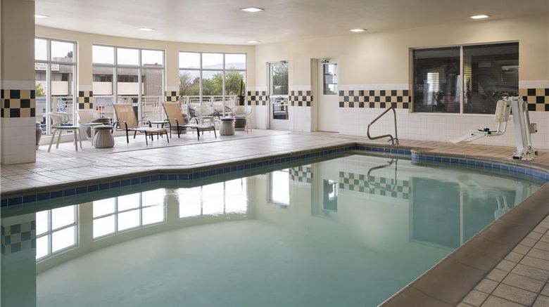 <b>Hilton Garden Inn Albuquerque Airport Pool</b>. Images powered by <a href="https://iceportal.shijigroup.com/" title="IcePortal" target="_blank">IcePortal</a>.