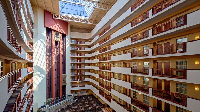 <b>Embassy Suites Albuquerque Lobby</b>. Images powered by <a href="https://iceportal.shijigroup.com/" title="IcePortal" target="_blank">IcePortal</a>.
