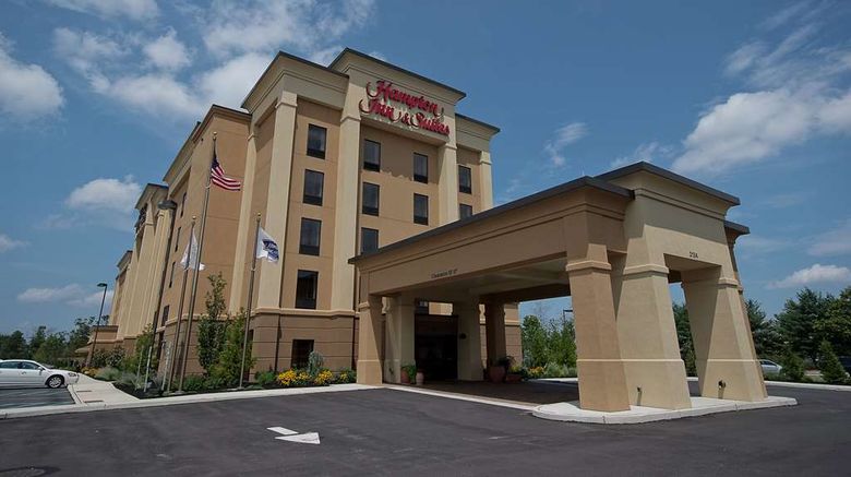 <b>Hampton Inn & Suites Vineland Exterior</b>. Images powered by <a href="https://iceportal.shijigroup.com/" title="IcePortal" target="_blank">IcePortal</a>.