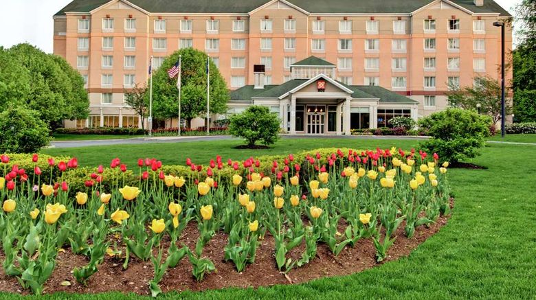 Hilton Garden Inn Albany Airport Exterior. Images powered by <a href="https://iceportal.shijigroup.com" target="_blank" rel="noopener">Ice Portal</a>.