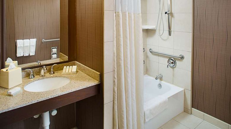 <b>Hilton Garden Inn Albany Airport Room</b>. Images powered by <a href="https://iceportal.shijigroup.com/" title="IcePortal" target="_blank">IcePortal</a>.