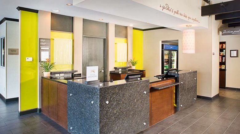 <b>Hilton Garden Inn Albany Airport Lobby</b>. Images powered by <a href="https://iceportal.shijigroup.com/" title="IcePortal" target="_blank">IcePortal</a>.