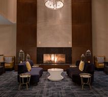 The Saratoga Hilton Lobby
