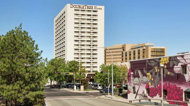 <b>DoubleTree by Hilton Hotel Albuquerque Exterior</b>. Images powered by <a href="https://iceportal.shijigroup.com/" title="IcePortal" target="_blank">IcePortal</a>.