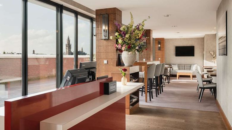 <b>Hilton The Hague Lobby</b>. Images powered by <a href="https://iceportal.shijigroup.com/" title="IcePortal" target="_blank">IcePortal</a>.