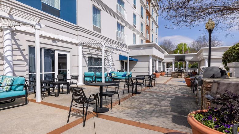 <b>Hampton Inn Lawrenceville Duluth Exterior</b>. Images powered by <a href="https://iceportal.shijigroup.com/" title="IcePortal" target="_blank">IcePortal</a>.