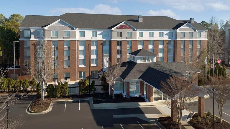 <b>Hilton Garden Inn Johns Creek Exterior</b>. Images powered by <a href="https://iceportal.shijigroup.com/" title="IcePortal" target="_blank">IcePortal</a>.