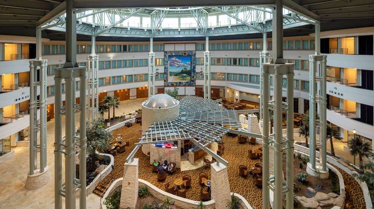 Hilton Austin Airport Lobby
