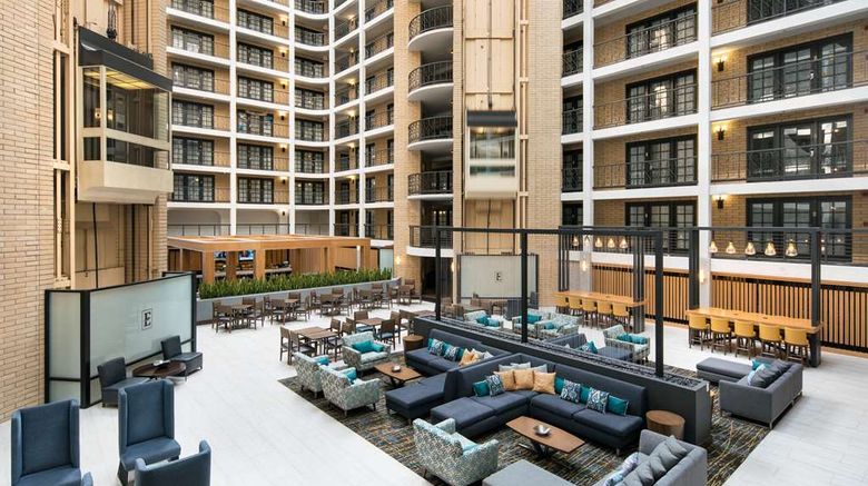 <b>Embassy Suites Austin Central Lobby</b>. Images powered by <a href="https://iceportal.shijigroup.com/" title="IcePortal" target="_blank">IcePortal</a>.