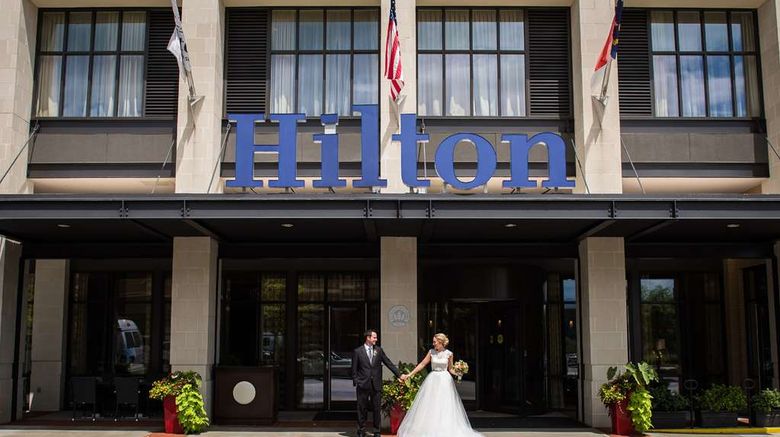 <b>Hilton Asheville Biltmore Park Exterior</b>. Images powered by <a href="https://iceportal.shijigroup.com/" title="IcePortal" target="_blank">IcePortal</a>.