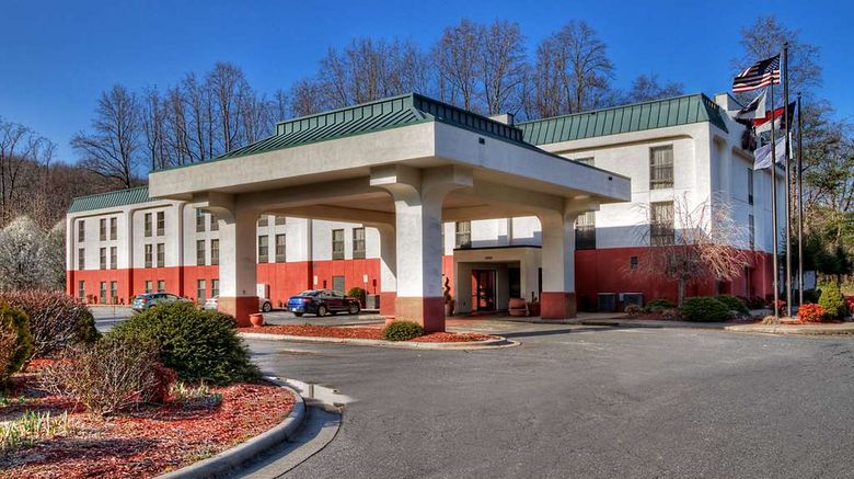 <b>Hampton Inn Marion Exterior</b>. Images powered by <a href="https://iceportal.shijigroup.com/" title="IcePortal" target="_blank">IcePortal</a>.
