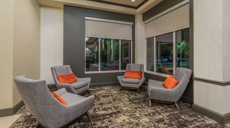 <b>Hilton Garden Inn Blacksburg Hotel Lobby</b>. Images powered by <a href="https://iceportal.shijigroup.com/" title="IcePortal" target="_blank">IcePortal</a>.
