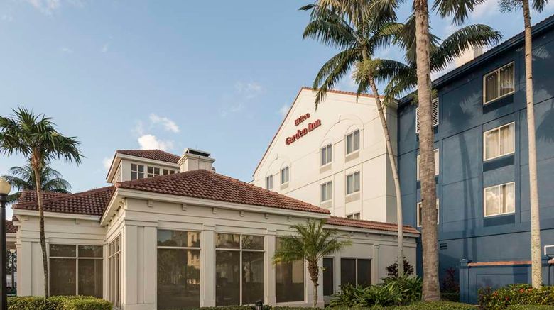 <b>Hilton Garden Inn Boca Raton Exterior</b>. Images powered by <a href="https://iceportal.shijigroup.com/" title="IcePortal" target="_blank">IcePortal</a>.