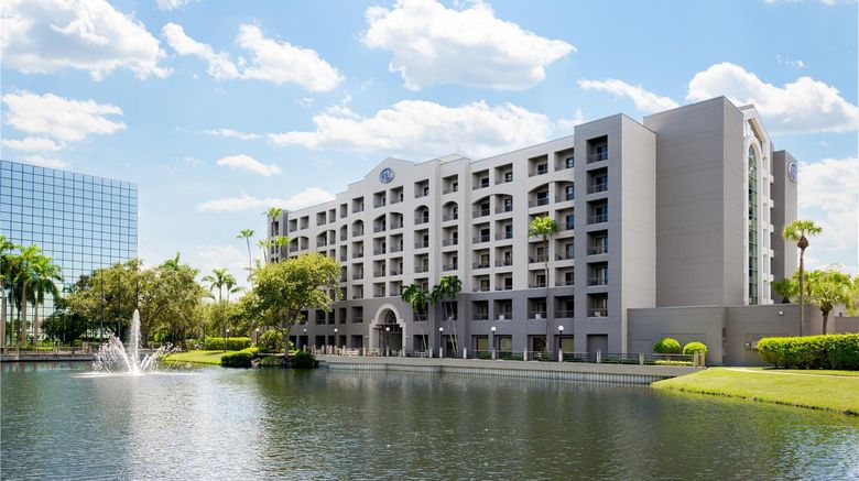 <b>Hilton Boca Raton Suites Exterior</b>. Images powered by <a href="https://iceportal.shijigroup.com/" title="IcePortal" target="_blank">IcePortal</a>.