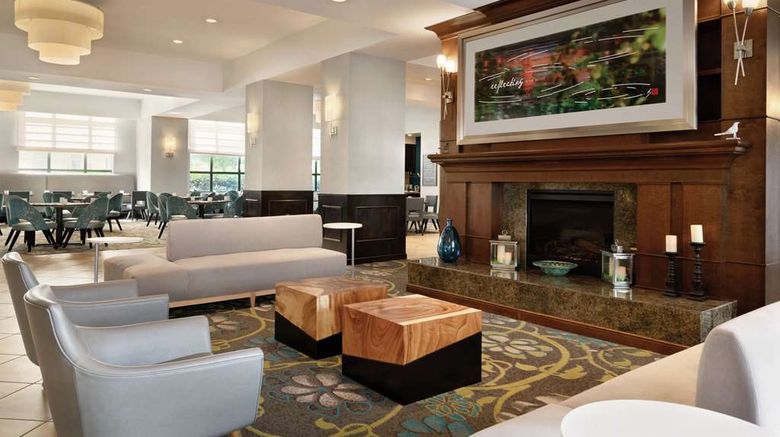 <b>Hilton Garden Inn Worcester Lobby</b>. Images powered by <a href="https://iceportal.shijigroup.com/" title="IcePortal" target="_blank">IcePortal</a>.