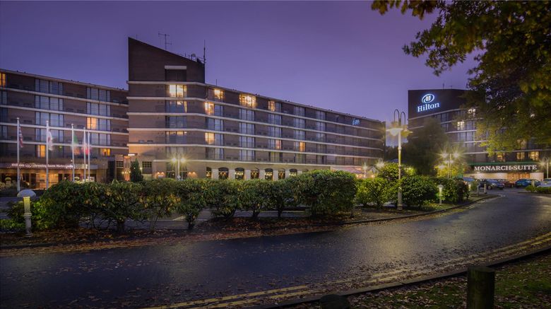 Hilton Birmingham Metropole Exterior. Images powered by <a href="https://iceportal.shijigroup.com" target="_blank" rel="noopener">Ice Portal</a>.