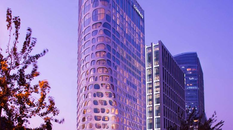 <b>Conrad Beijing Exterior</b>. Images powered by <a href="https://iceportal.shijigroup.com/" title="IcePortal" target="_blank">IcePortal</a>.