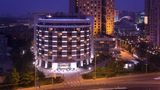 <b>Hilton Beijing Exterior</b>. Images powered by <a href="https://iceportal.shijigroup.com/" title="IcePortal" target="_blank">IcePortal</a>.