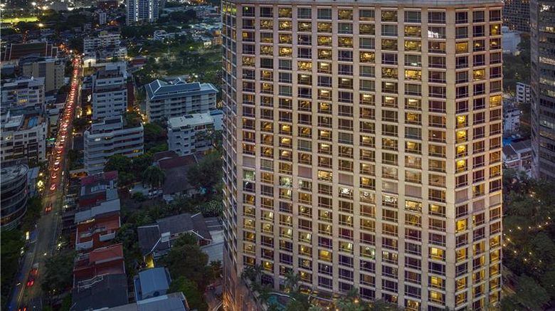 Conrad Bangkok Exterior. Images powered by <a href="https://iceportal.shijigroup.com" target="_blank" rel="noopener">Ice Portal</a>.