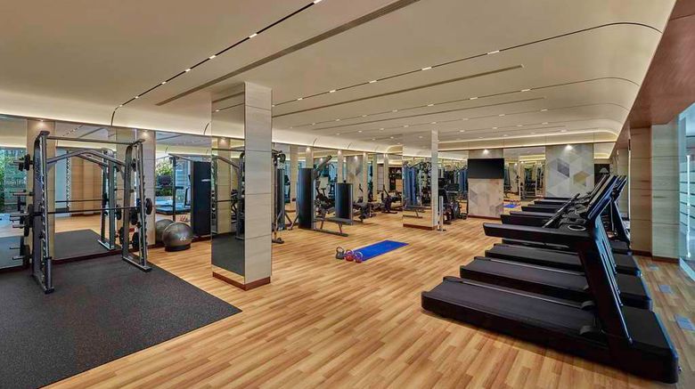<b>Hilton Bangalore Embassy GolfLinks Health</b>. Images powered by <a href="https://iceportal.shijigroup.com/" title="IcePortal" target="_blank">IcePortal</a>.