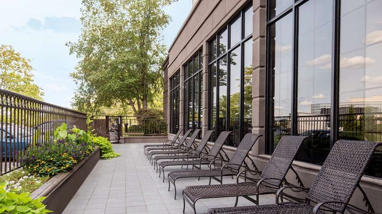 <b>Embassy Suites Hotel Nashville Airport Exterior</b>. Images powered by <a href="https://iceportal.shijigroup.com/" title="IcePortal" target="_blank">IcePortal</a>.