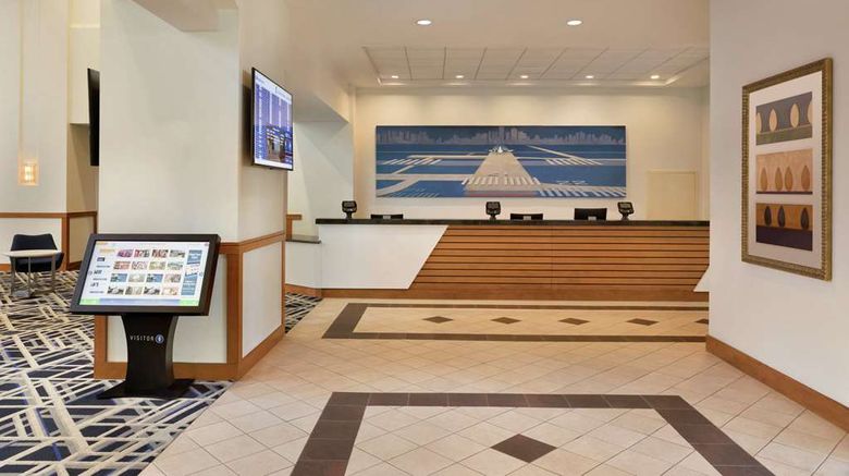 <b>Embassy Suites Boston - at Logan Airport Lobby</b>. Images powered by <a href="https://iceportal.shijigroup.com/" title="IcePortal" target="_blank">IcePortal</a>.