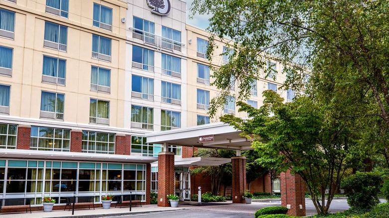 DoubleTree by Hilton Boston Bayside Exterior. Images powered by <a href="https://iceportal.shijigroup.com" target="_blank" rel="noopener">Ice Portal</a>.