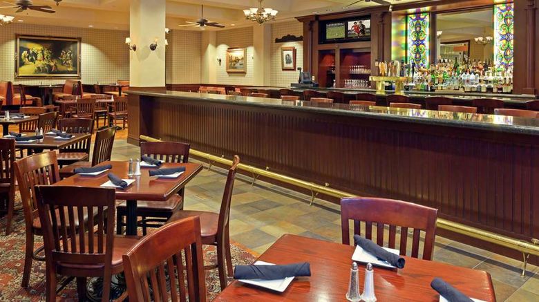 <b>Hilton Boston Logan Airport Restaurant</b>. Images powered by <a href="https://iceportal.shijigroup.com/" title="IcePortal" target="_blank">IcePortal</a>.